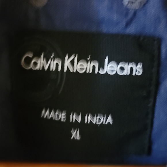 Calvin Klein Button Down Shirt Sz XL 100% Cotton - Picture 5 of 7